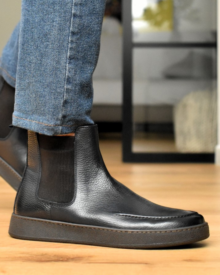 CORTINA - Pelle Blu Martellata