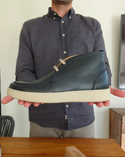 LEUCA - Pelle Blu Martellata