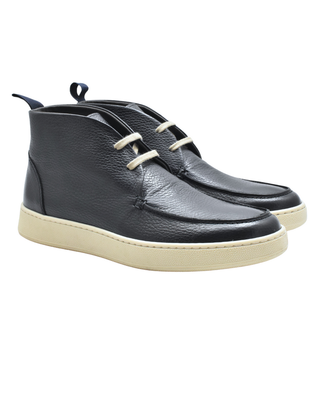 LEUCA - Pelle Blu Martellata