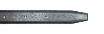 Leather Belt - Navy