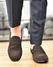 Dark VERNAZZA - Brown Suede