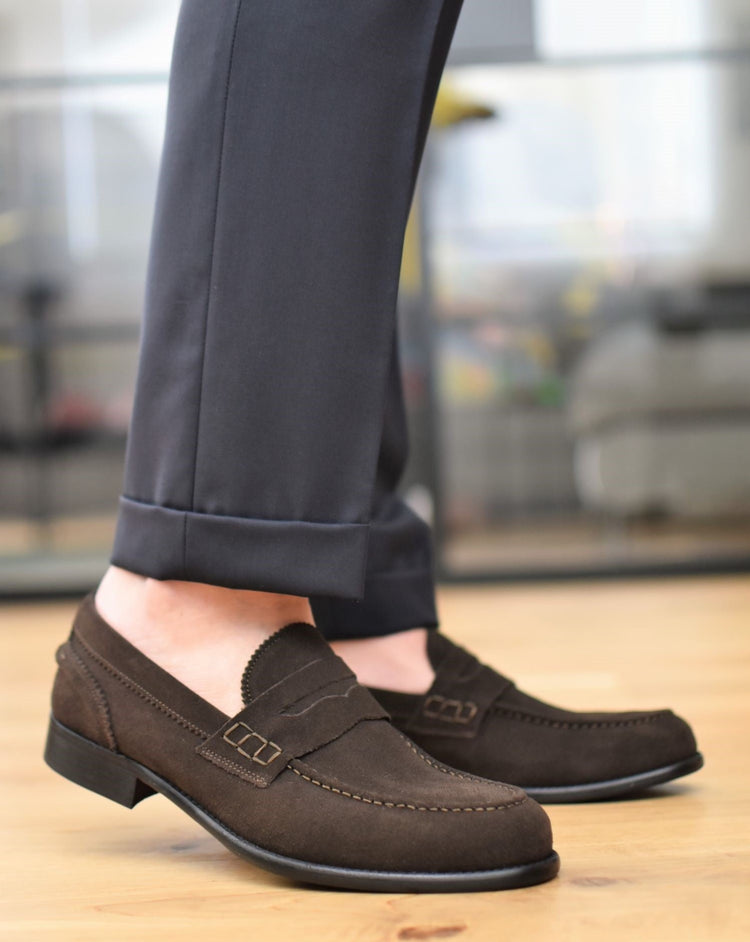 Dark VERNAZZA - Brown Suede