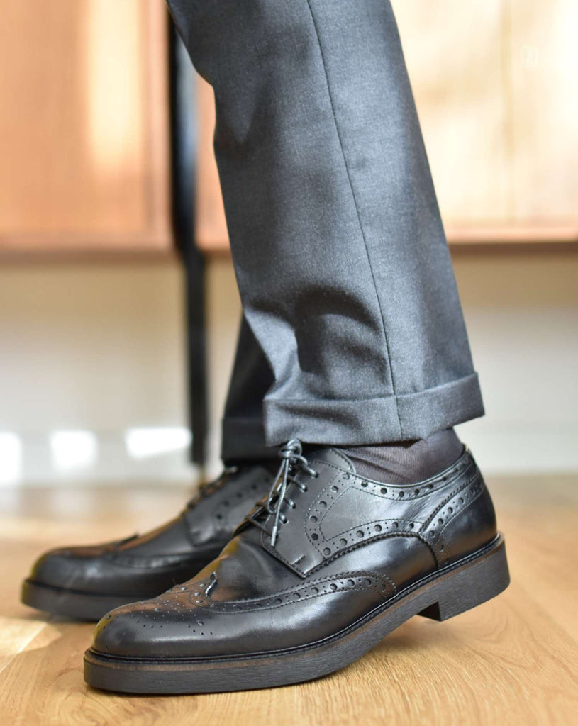 Scarpe Formali Brogue Scarpe Stringate Uomo Bicolore Scarpe Derby