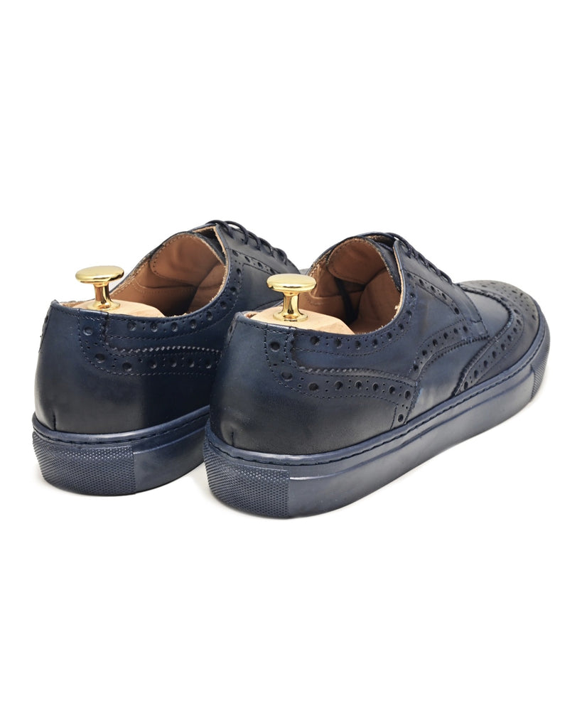 CAPRI - Full Navy Leather