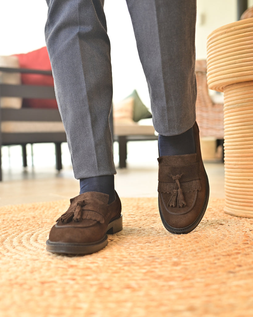 PISA - Brown Suede