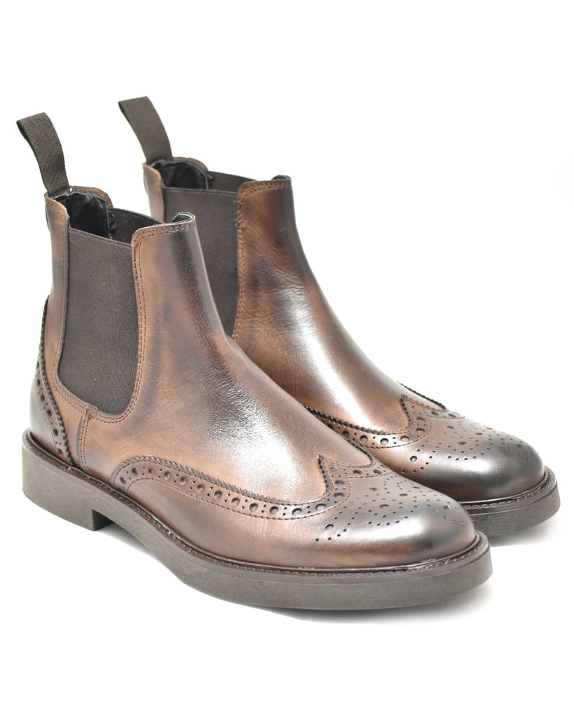 MURAT - Pelle Marrone Legno