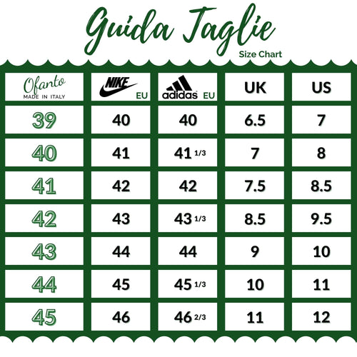 Adidas guida taglie hotsell