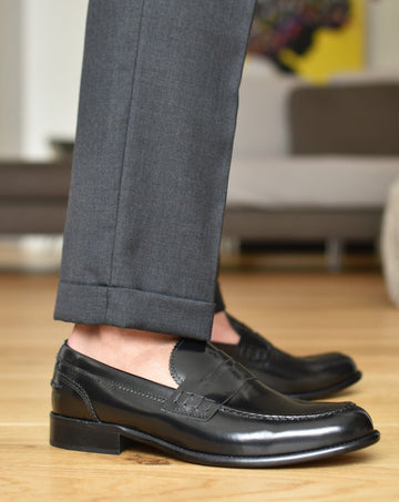 Dark VERNAZZA - Pelle Nera Abrasivata