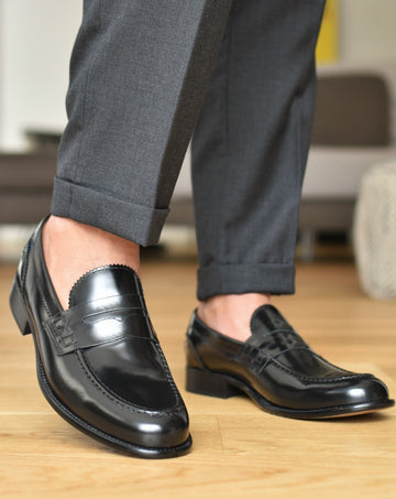 Dark VERNAZZA - Pelle Nera Abrasivata