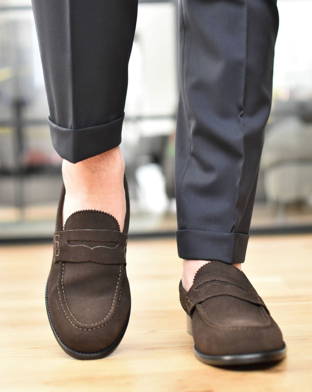 Dark VERNAZZA - Brown Suede